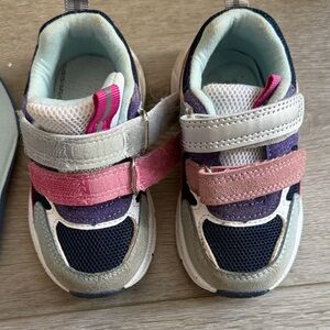 Colorful Kids' Velcro Sneakers